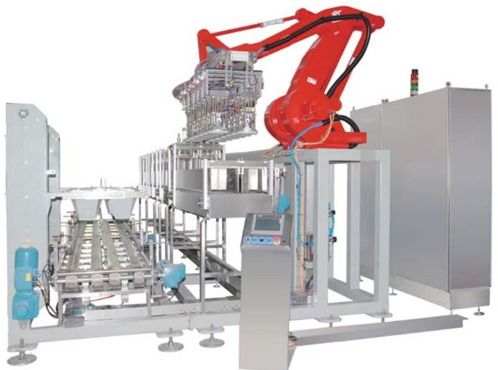 Pick-and-place and robot case packers