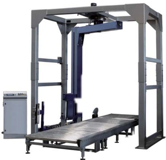Pallet and rotary-arm stretch wrappers
