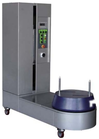 Forklift, top-presser and case stretch wrappers