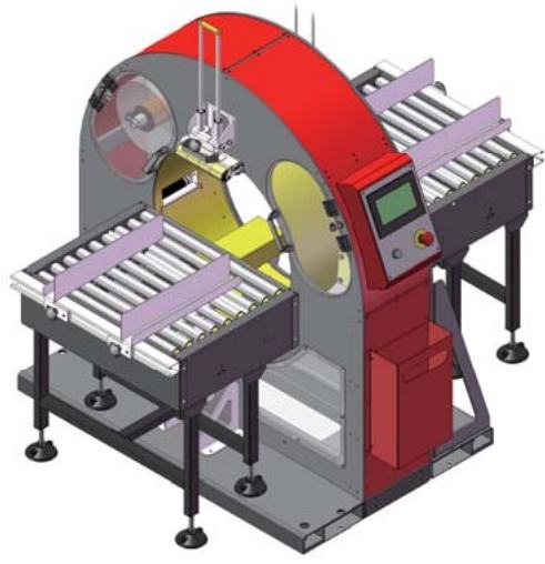 Pallet robot and orbital wrappers