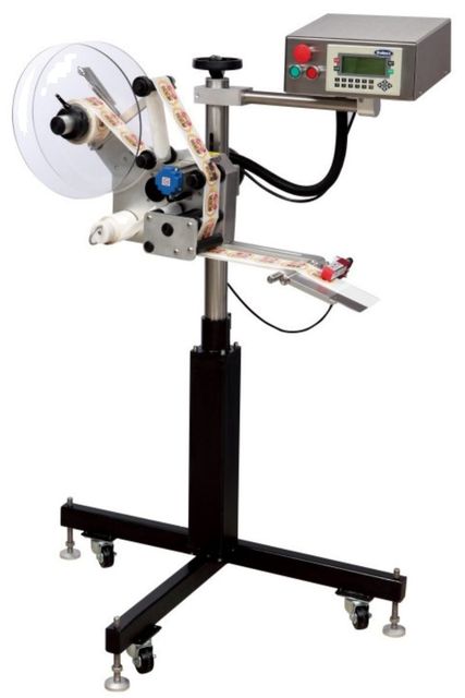 SL-5314 Etiquetadora plana en línea con soporte móvil