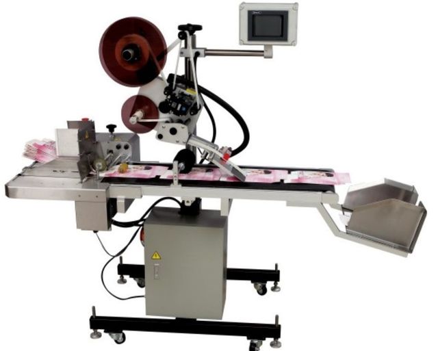 SL-5314SP Etiquetadora plana con alimentador por fricción